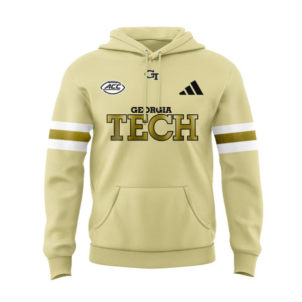 Limited Edition Limited Edition Georgia Tech Football New uniforms are ready for fans Yellow Hoodie