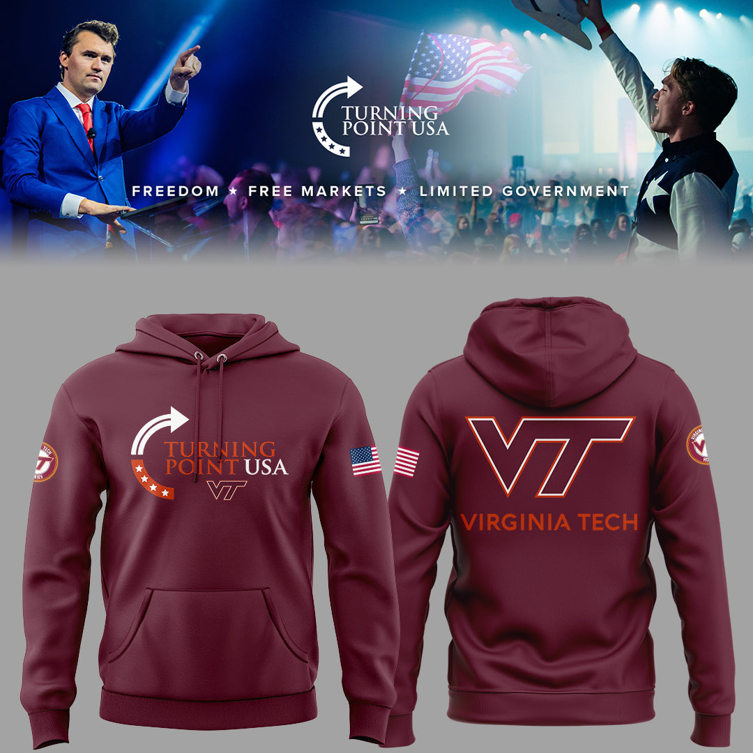 Limited Edition Virginia Tech x Turning Point USA Shirt