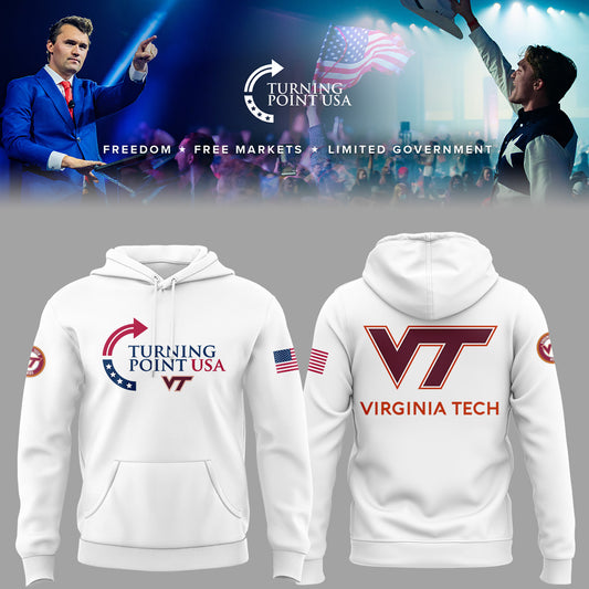 Limited Edition Virginia Tech x Turning Point USA Hoodie
