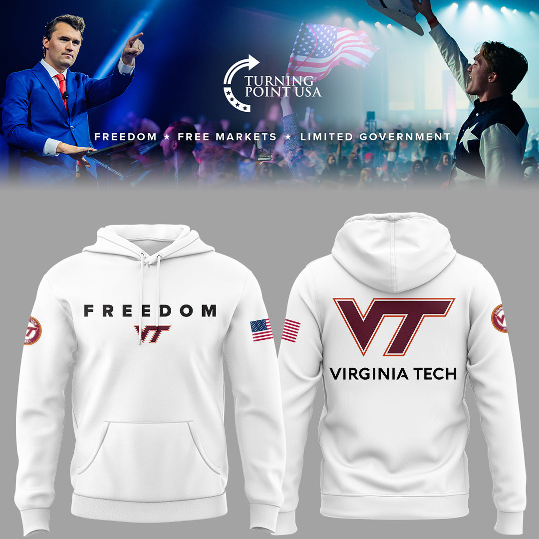 Limited Edition Virginia Tech x Turning Point USA Shirt