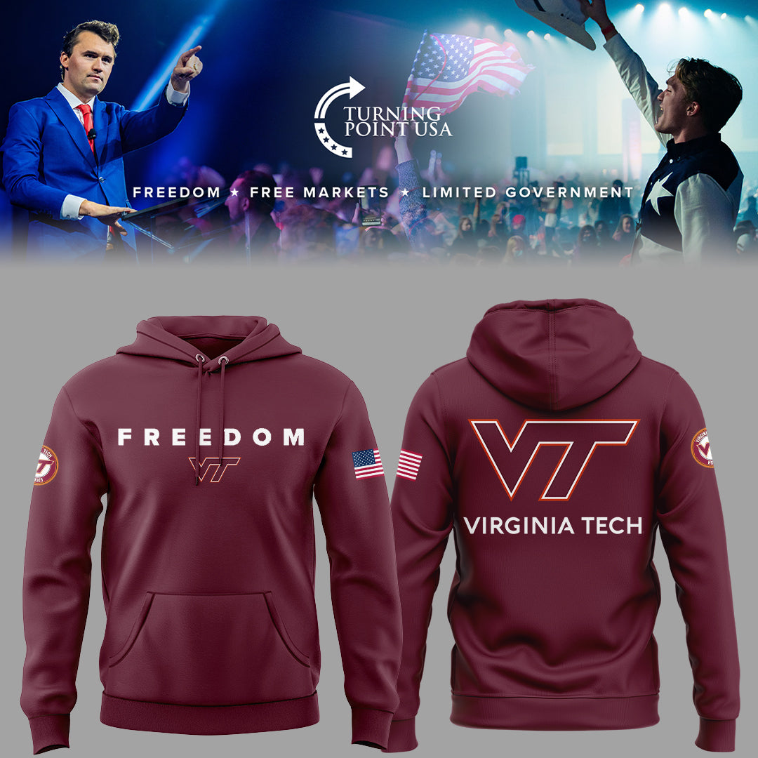 Limited Edition Virginia Tech x Turning Point USA Shirt