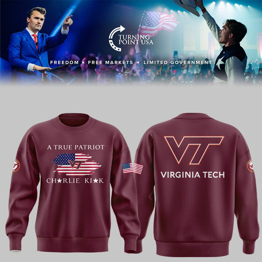 Limited Edition Virginia Tech x Turning Point USA Sweatshirt