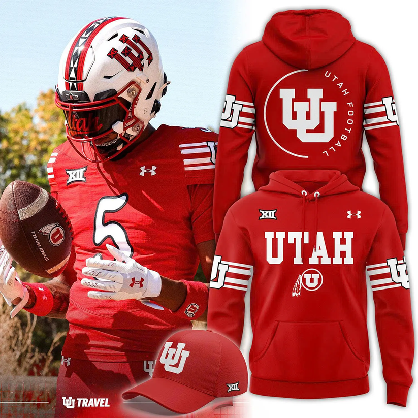 Limited Edition Utah Football New Hoodie Season 2025-2026