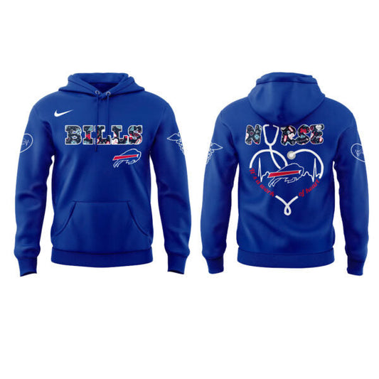 * Buffalo Bills NURSES NIGHT Hoodie | Jogger | Cap Limited Edition