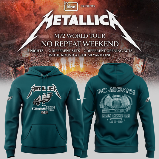 Limited Edition M72 World Tour x Philadelphia Eagles Hoodie 2025