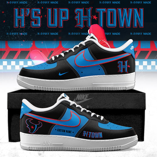 _Houston Texans 2025 H-Town Special Edition AF1 Sneakers