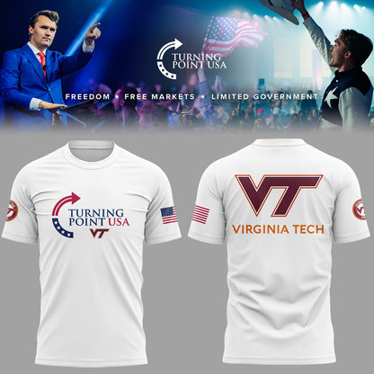 Limited Edition Virginia Tech x Turning Point USA Shirt