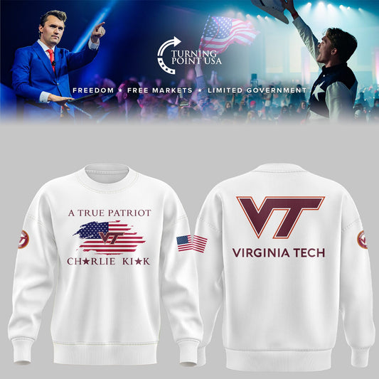 Limited Edition Virginia Tech x Turning Point USA Sweatshirt