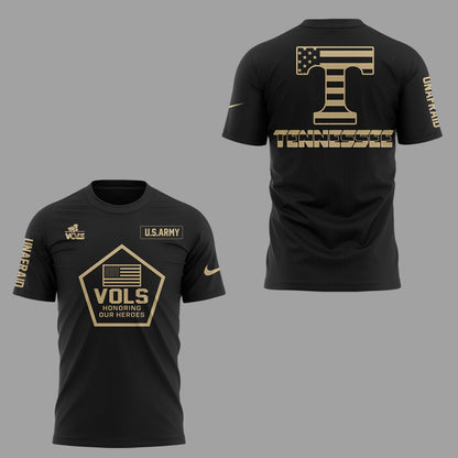 Limited Edition Tennessee x Military Appreciation Day 2025 TShirt