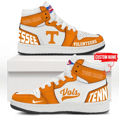 Tennessee Volunteers Customized Custom Name Shoes