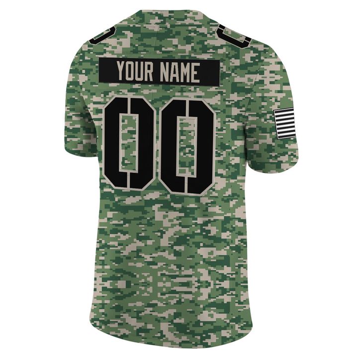 Miami Hurricanes Football Military Appreciation Game Jersey 2025
