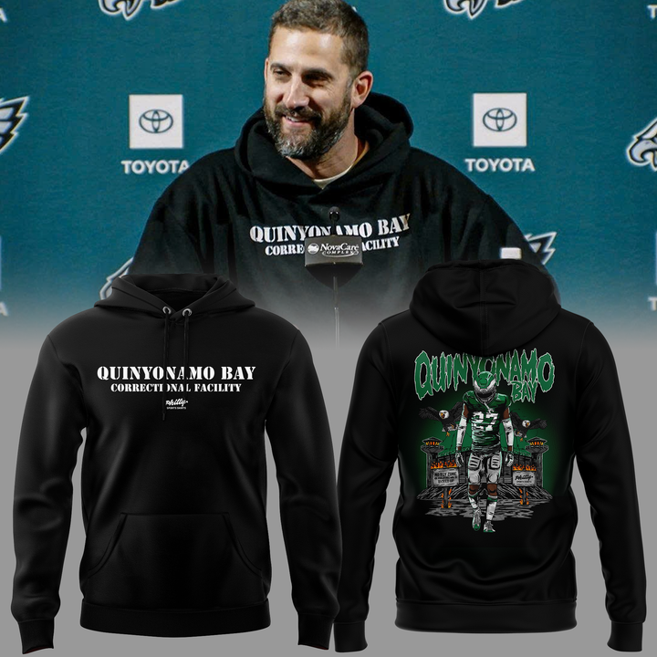 Limited Edition Quinyonamo Bay Black Hoodie 2025