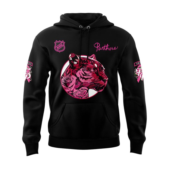Florida Panthers 2025 Pink in the Rink Limited Edition Hoodie (V1)