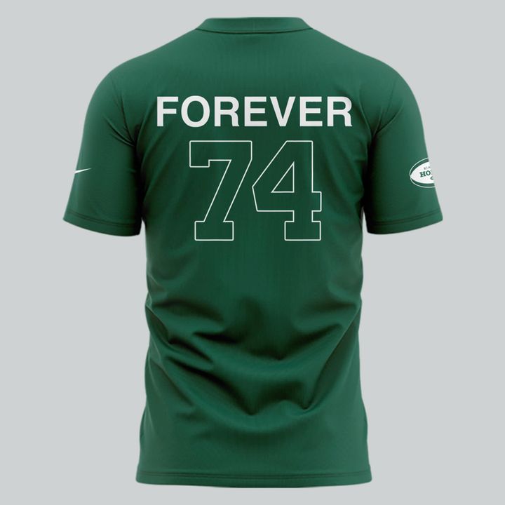 Forever. 74 Nick Mangold Green T-Shirt