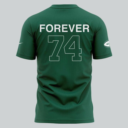 Forever. 74 Nick Mangold Green T-Shirt