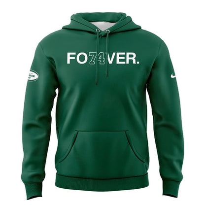 Forever. 74 Nick Mangold Green Hoodie