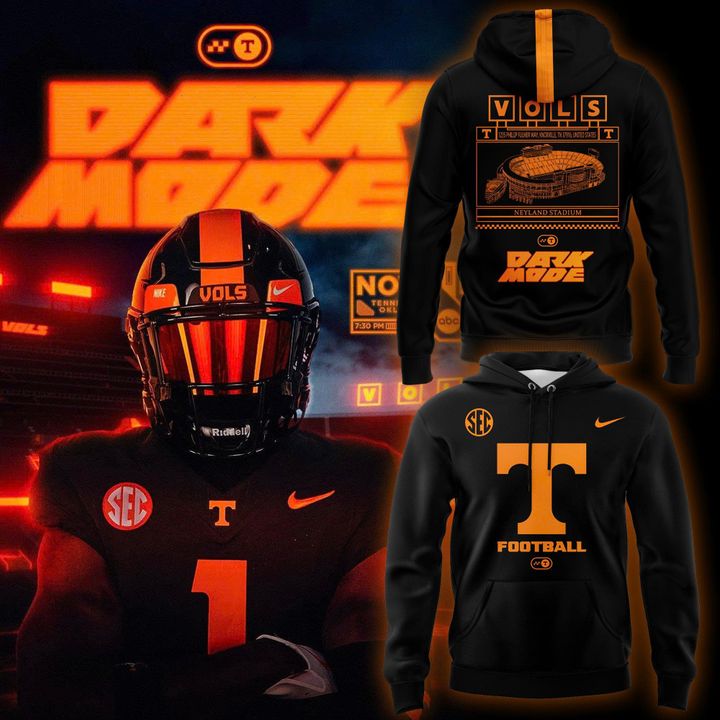 Limited Edition Tennessee Football hoodie dark mode Hoodie